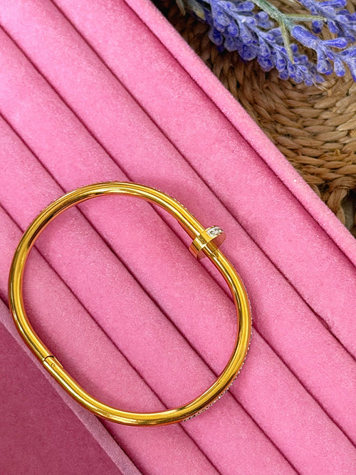 Cartier Diamond Nail Bracelet