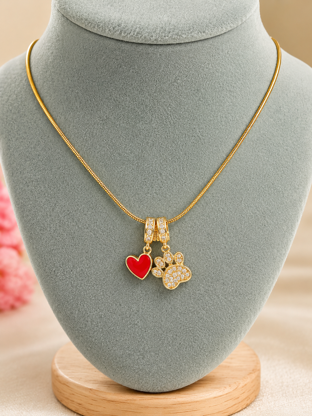 Oreo Soulmate Charm Necklace