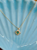 Emerald Bloom Necklace