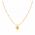 Amoura Beaded Heart Necklace