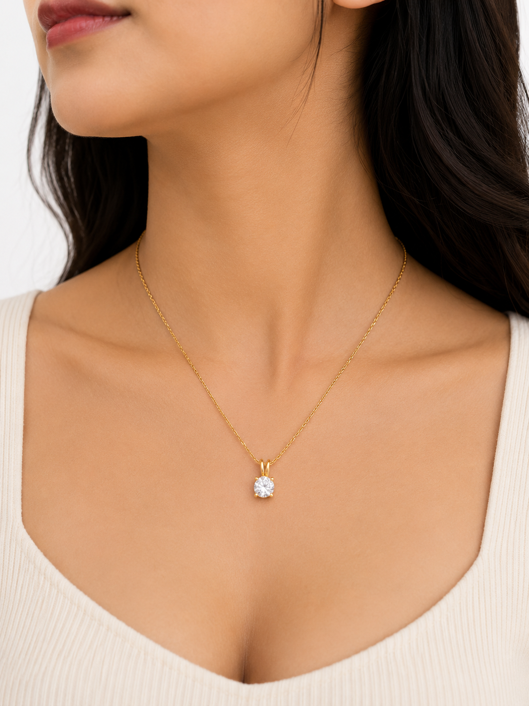 Solitaire Necklace