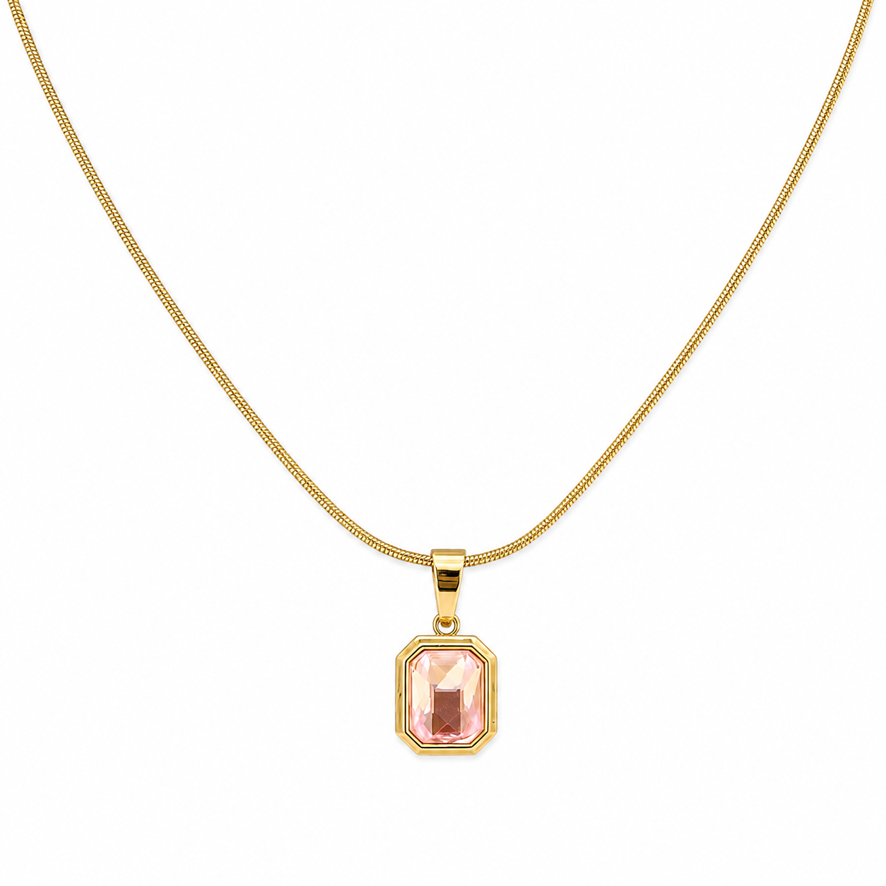 Rosè Charm Necklace