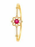 Ruby Blossom Bracelet