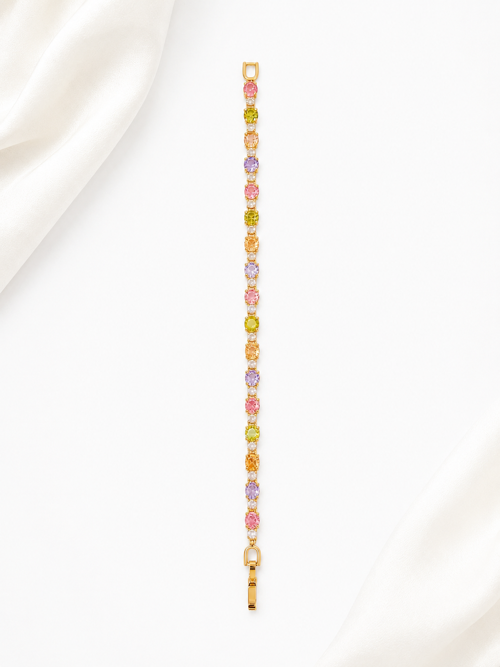 Cotton Candy Tennis Bracelet