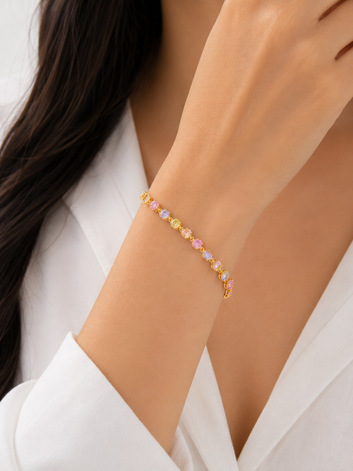 Aurora Tennis Bracelet