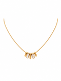 Golden Fringe Necklace