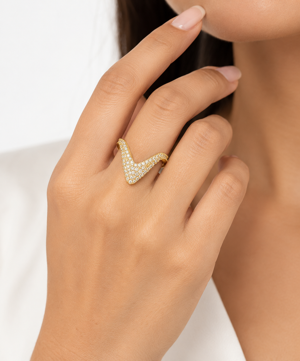 VÉRA Pavé Ring