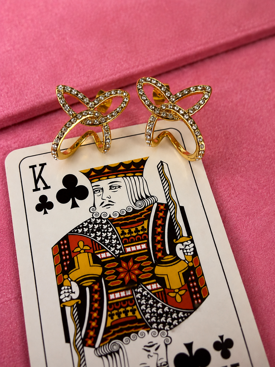 Celeste Bow Stud