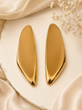 Elysian Gold Drop Statement Earrings