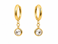 Moonlit Charm Hoops