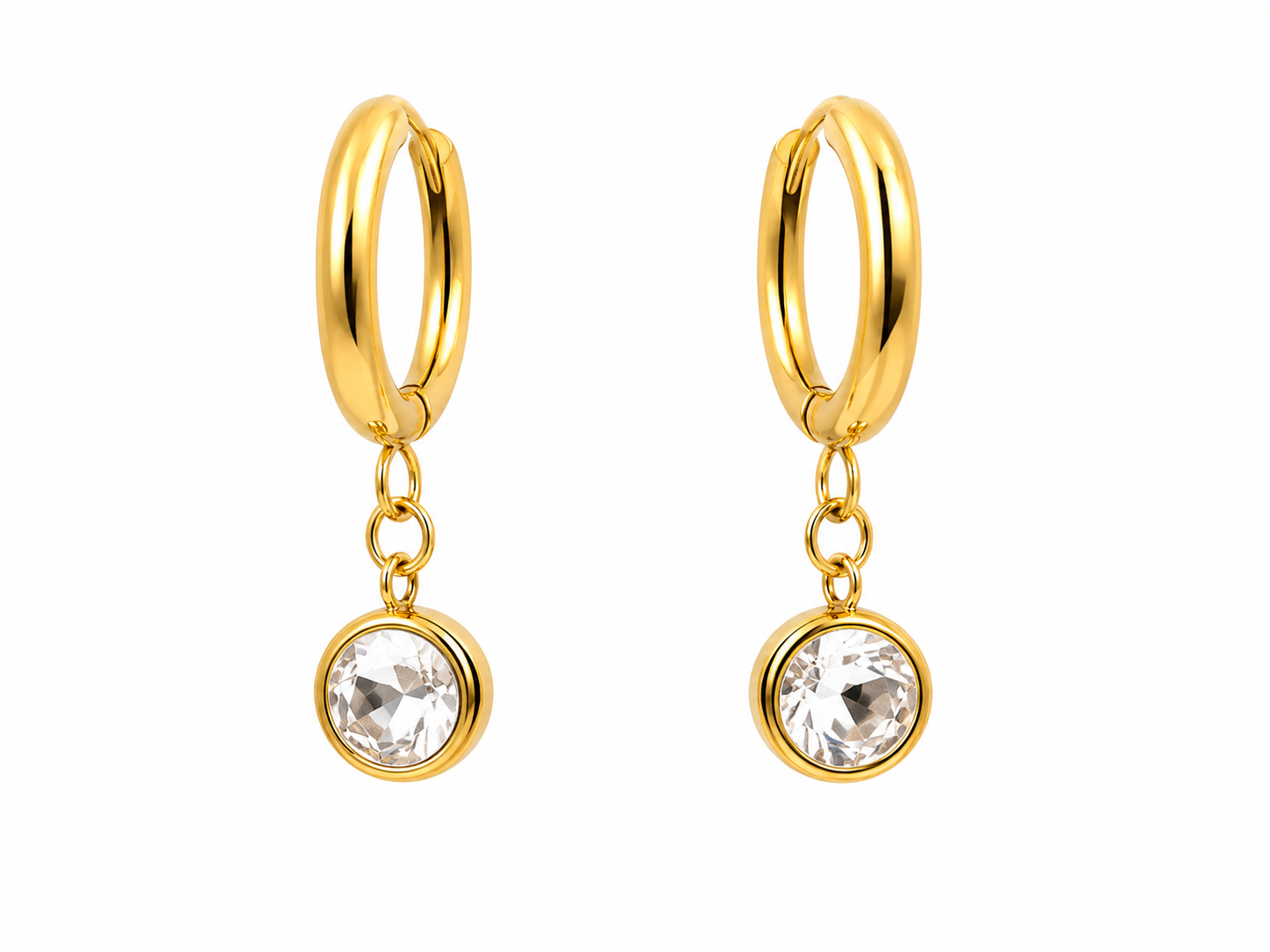 Moonlit Charm Hoops