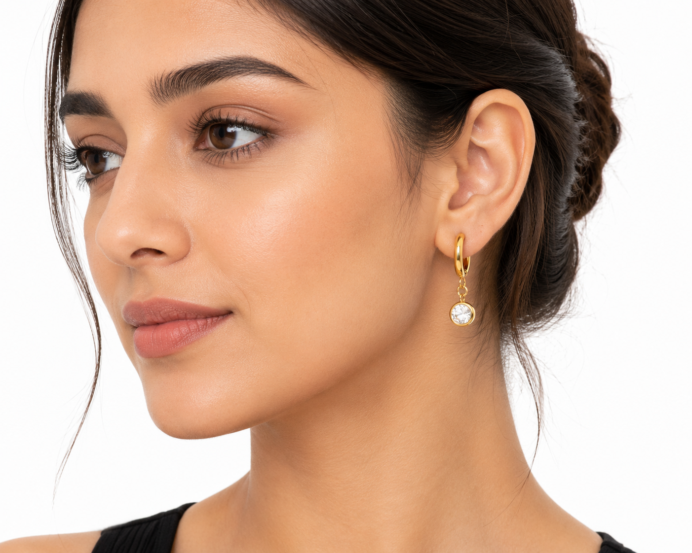 Moonlit Charm Hoops