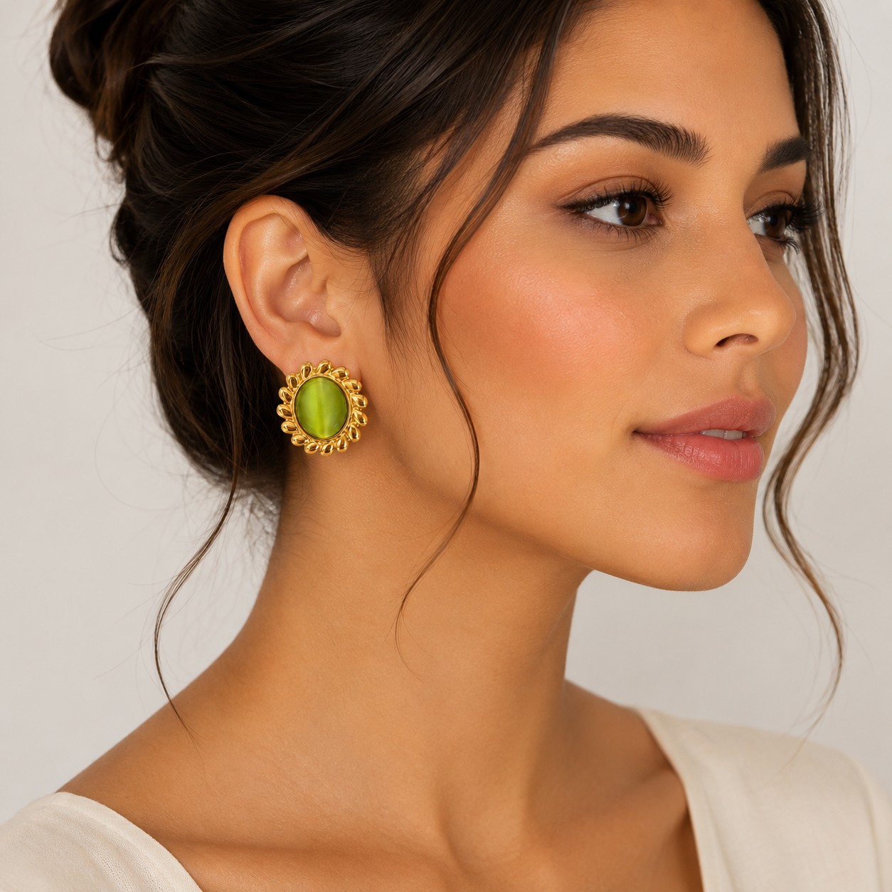 Verdant Bloom Studs