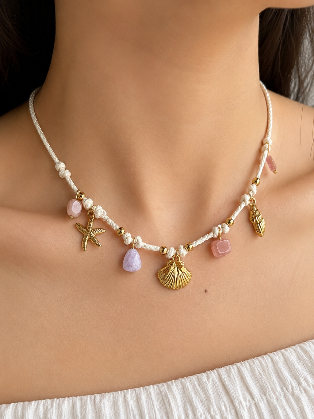 Seabreeze Charm Choker