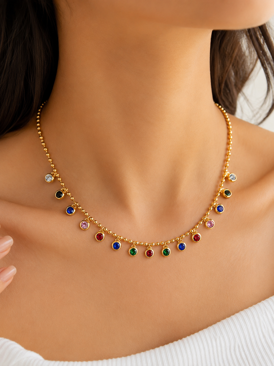 Prism Drop Choker