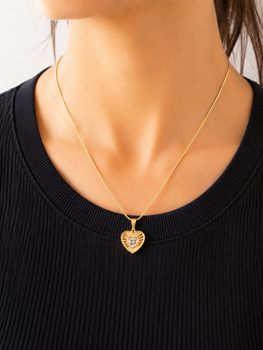 Radiant Heart Necklace