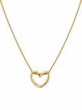 Hollow Heart Necklace