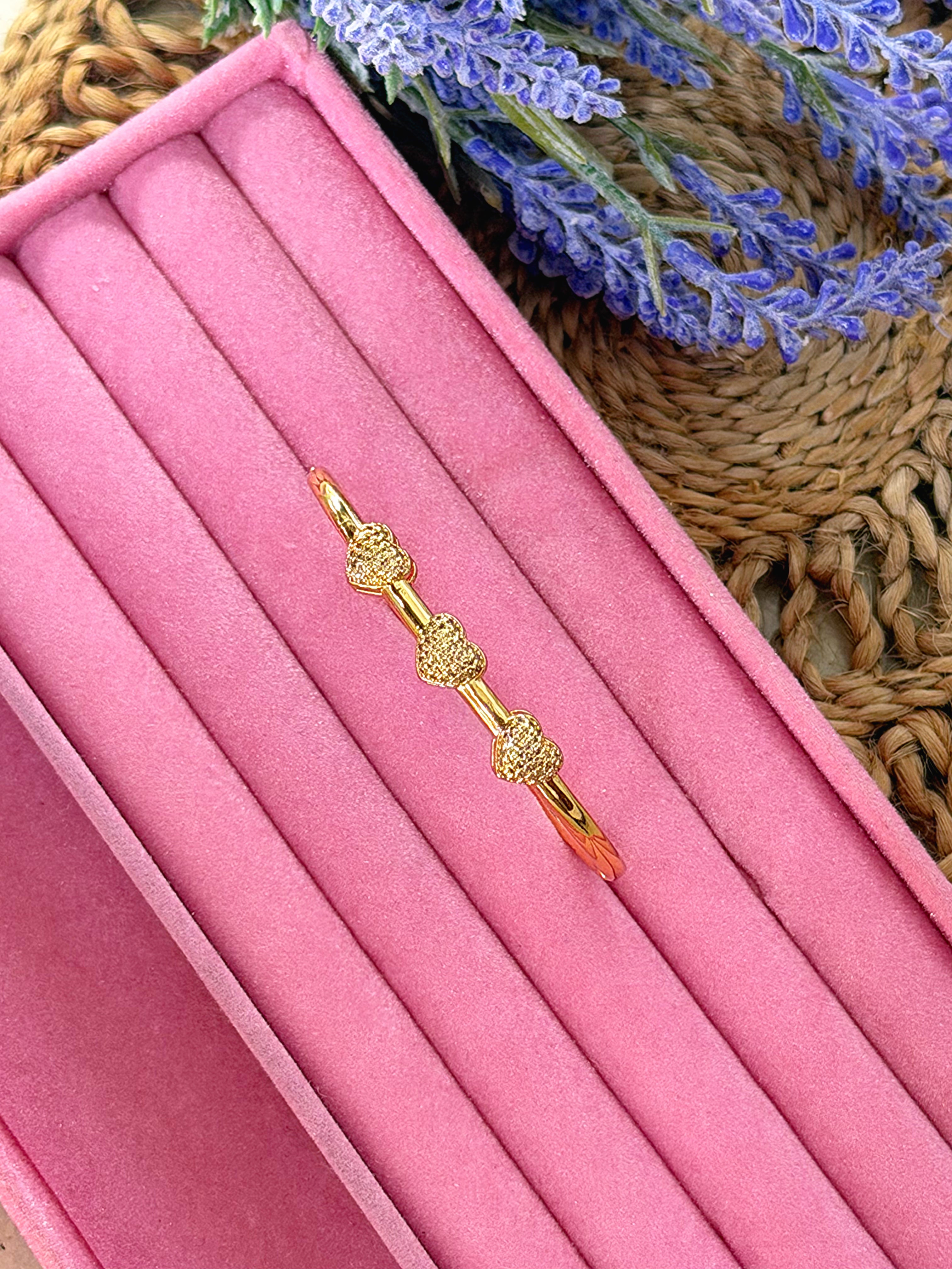 Trinity Heart Bracelet