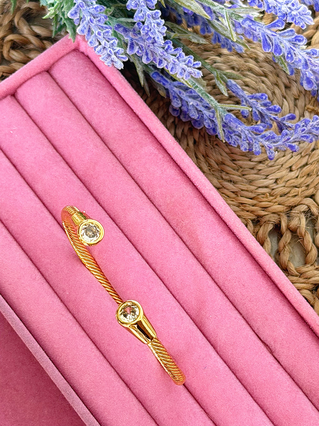 Celeste White Stone Bracelet